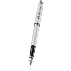 Pearl White Diplomat Excellence A2 Fountain Pen - 1