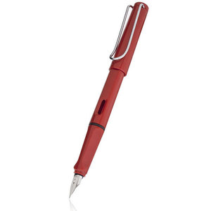 Lamy Safari Fountain Pen Red Medium Nib - 1
