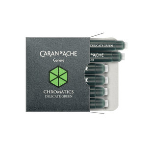 Delicate Green Caran d'Ache Chromatics Cartridges