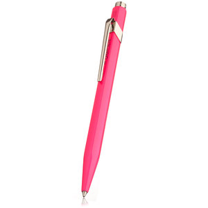 Pink Caran d Ache 849 Fluo Ballpoint Pen - 2