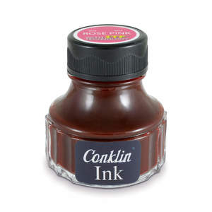 Rose Pink Conklin Fountain Pen Ink - 1