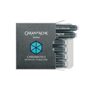 Hypnotic Turquoise Caran d'Ache Chromatics Cartridges