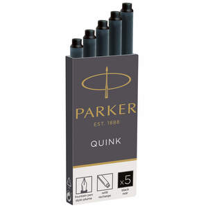 Parker Long Ink Cartridges Black - 1