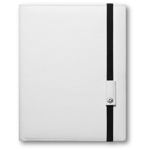 Caran d'Ache Léman Leather Journal Notepad White - 1