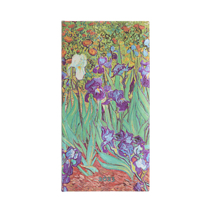 Paperblanks Van Gogh's Irises 2023 Diary Slim Horizontal Week-to-View - 1