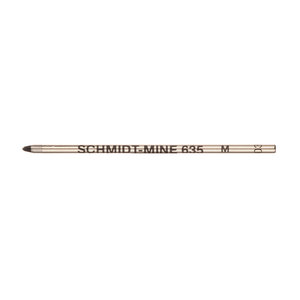 Black Schmidt S635M-505 Mini Ballpoint Pen Refill - 1