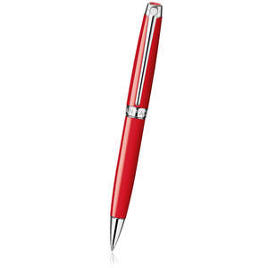 Red Caran d Ache Léman Ballpoint Pen - 1