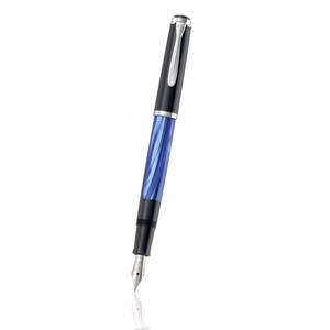 Blue-marbled Pelikan Classic 205 Fountain Pen