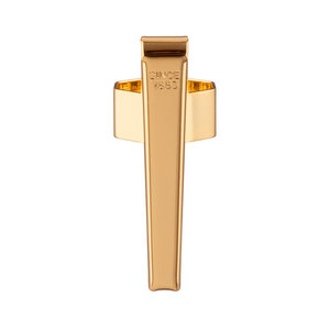 Gold Octagonal Pocket Clip - 1