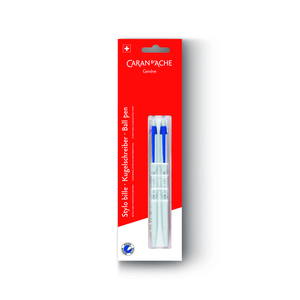 Caran d'Ache Eco 825 - Pack of 2 Ballpoint Pen - Non-refillable