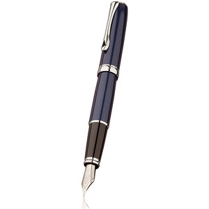 Midnight Blue Diplomat Excellence A2 Fountain Pen - 1