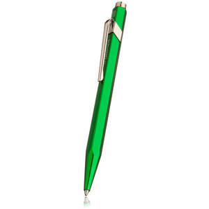 Green Caran d Ache 849 Metal-X Ballpoint Pen - 1