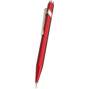 Red Caran d Ache 849 Metal-X Ballpoint Pen - 1