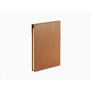 Caran d'Ache La Collection De La Maison Zipped Leather Notebook Notepad Camel - 1