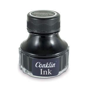 Black Conklin Permanent Fountain Pen Ink - 1