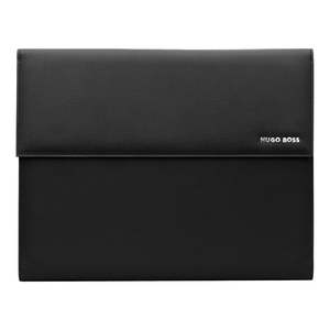 Hugo Boss Pinstripe Folder A4 Black - 1
