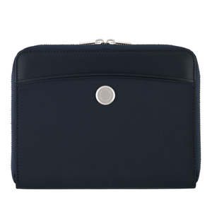 Hugo Boss Contour Conference Folder with Zip Navy Blue - 1