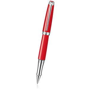 Red Caran d Ache Léman Rollerball Pen - 1
