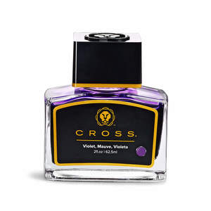 Violet Cross Bottled Ink - 1