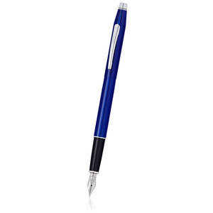 Blue Lacquer Cross Classic Century Fountain Pen - 1