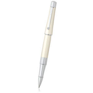 Pearlescent White Cross Beverly Rollerball Pen - 1