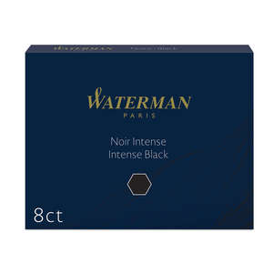 Waterman Long Ink Cartridges Black - 1