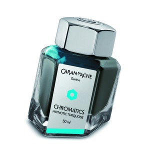 Caran d'Ache Chromatics Bottled Ink Hypnotic Turquoise - 1