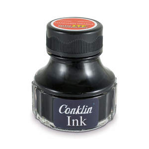 Mandarin Orange Conklin Fountain Pen Ink - 1