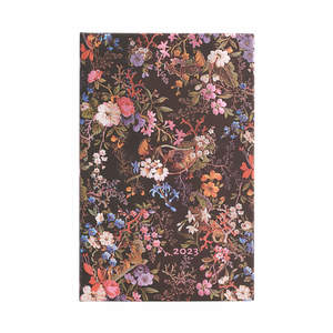 Paperblanks William Kilburn 2023 Diary Maxi Floralia Vertical Week-to-View - 1