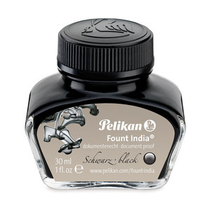 Black Pelikan Fount India Ink - 1