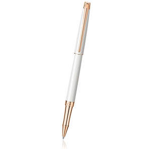 White Caran d Ache Léman Slim Rollerball Pen - 1