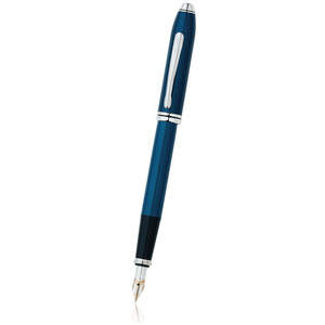 Quartz Blue Cross Townsend Fountain Pen - 1