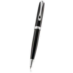 Black Lacquer Chrome Diplomat Excellence A2 Ballpoint Pen - 1