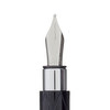 Faber-Castell Ambition Fountain Pen Guilloche Rhombus Black Medium Nib - 2