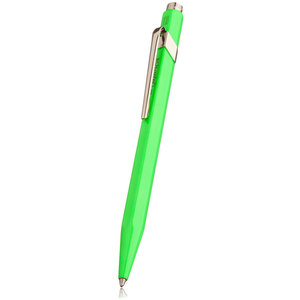 Green Caran d Ache 849 Fluo Ballpoint Pen - 2