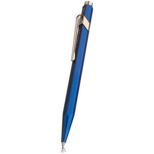 Blue Caran d Ache 849 Metal-X Ballpoint Pen - 1