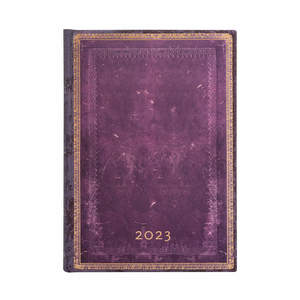 Paperblanks Old Leather Collection 2023 Diary Midi Concord Day-to-View - 1