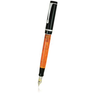 Orange Nights Conklin Duragraph Fountain Pen - 1
