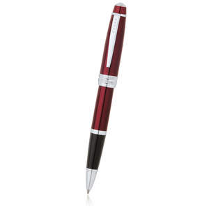 Red Lacquer Cross Bailey Rollerball Pen - 1
