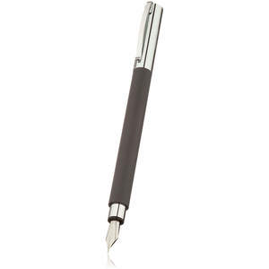 Black Faber-Castell Ambition Resin Fountain Pen - Medium Nib - 6
