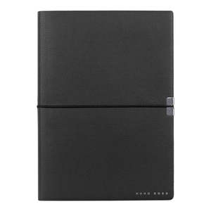 Hugo Boss Elegance Storyline Notebook Notepad A5 Black - 1