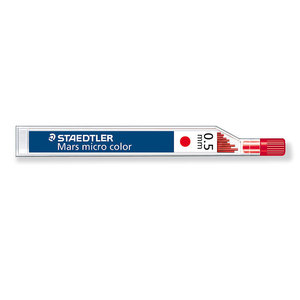 Staedtler Mars Micro 0.5mm red pencil leads - 1
