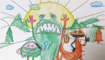 Kaiya McCathy – Age 4 – Colouring Competition Entry