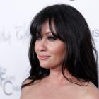 Shannen Doherty poses at the premiere of the film "Burning Palms" in Hollywood in January 2011....