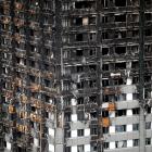 The Grenfell Tower in London was destroyed by fire in July 2017. Photo: Reuters 