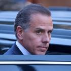 Hunter Biden leaves the federal court in Los Angeles. Photo: Reuters