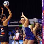 Defender Carys Stythe, in action for the Northern Mystics, will move to the Southern Steel next...