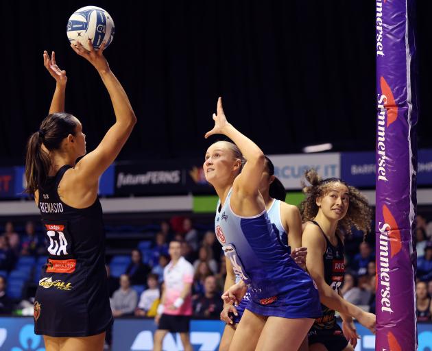 Defender Carys Stythe, in action for the Northern Mystics, will move to the Southern Steel next...