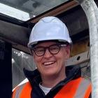 Dunedin Labour MP David Clark at work on the hospital site.