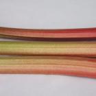 Rhubarb stems lack the oxalic acid that makes the leaves poisonous.